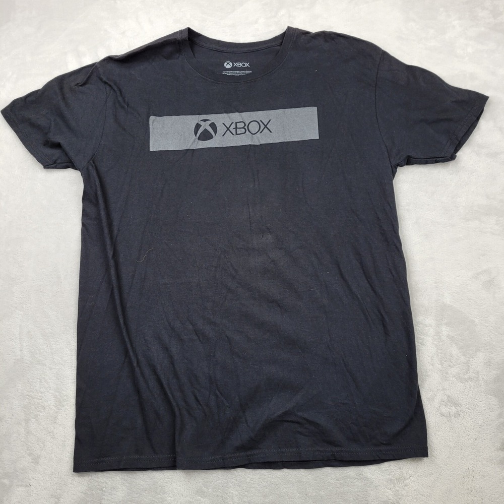 XBOX Shirt Men XL Crewneck Video Game Shooting Racing Microsoft Gamer Fest Adult